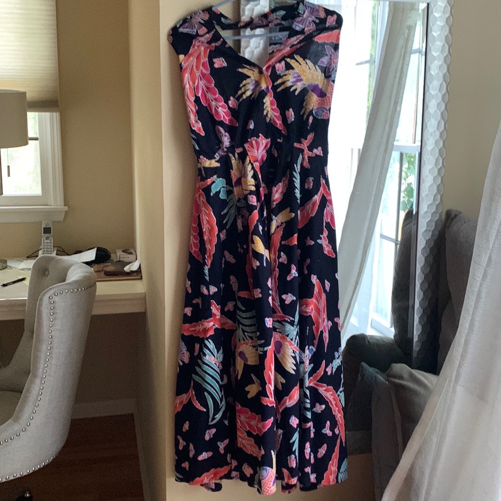 Java Wraps Halter Dress